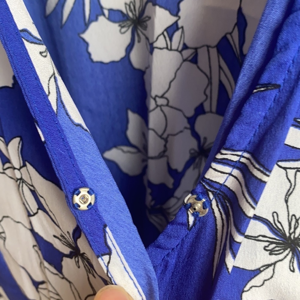 Japna Wrap Style Hawaiian print dress - Picture 13 of 15